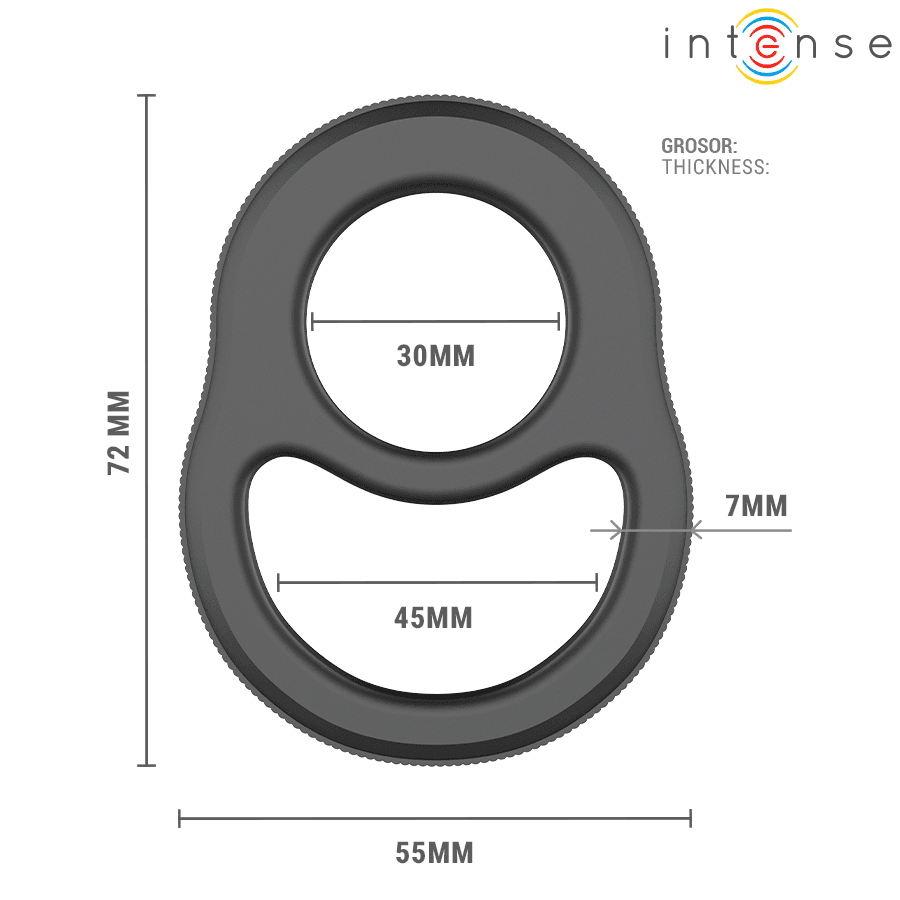 INTENSE - RICHARD DOUBLE PENIS RING MODEL 1 thumb 6