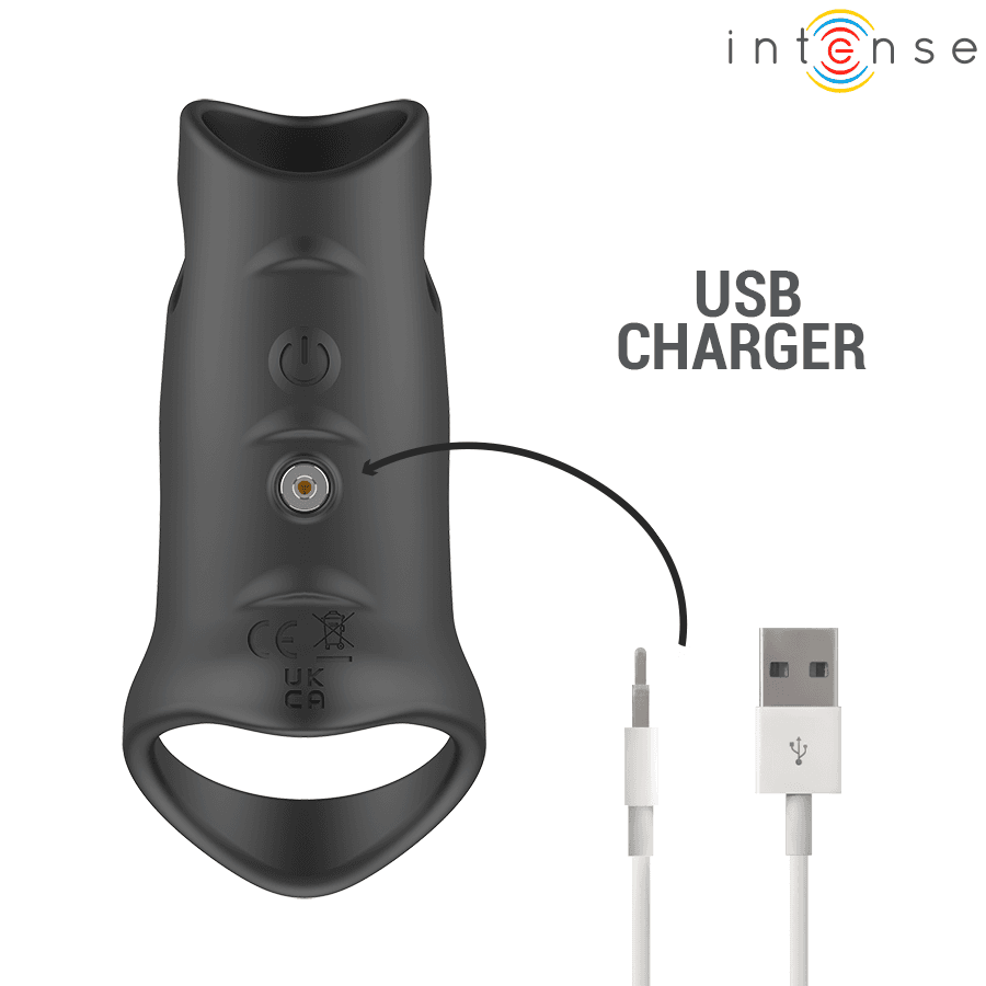 INTENSE - JEROME ADJUSTABLE VIBRATING PENIS RING MODEL 12 thumb 5