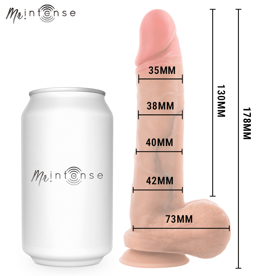 MR INTENSE - GARY S ULTRA-REALISTIC COCK WITH TESTICLES 17.8 CM -Ø- 4.2 CM thumb 5