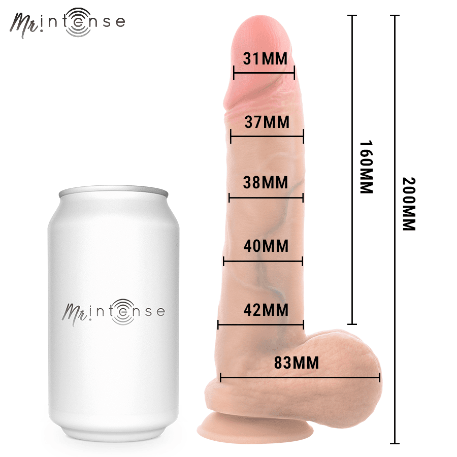 MR INTENSE - GARY M ULTRA-REALISTIC COCK WITH TESTICLES 20 CM -Ø- 4.2 CM thumb 5