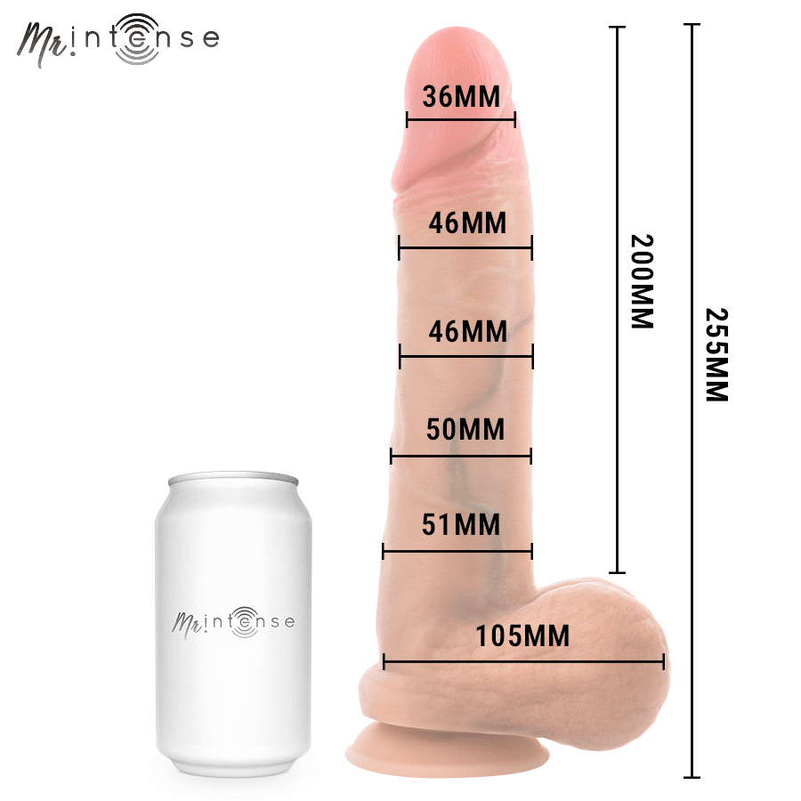 MR INTENSE - GARY XL ULTRA-REALISTIC COCK WITH TESTICLES 25.5 CM -Ø- 5.1 CM thumb 5