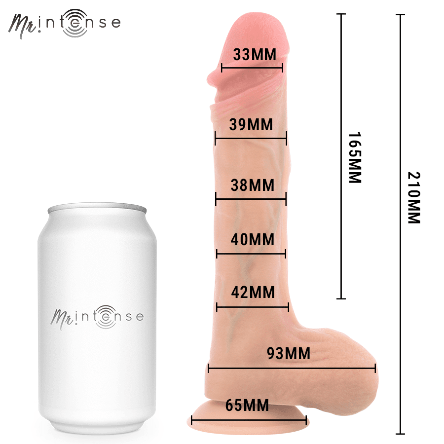 MR INTENSE - BRADLEY VIBRATOR DILDO WITH HEAT EFFECT AND REMOTE CONTROL 21 CM -Ø- 4.2 CM thumb 9