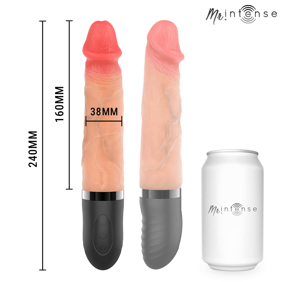 MR INTENSE - JEAN UP&DOWN VIBRATOR WITH HEAT EFFECT 24 CM -Ø- 3.8 CM thumb 5