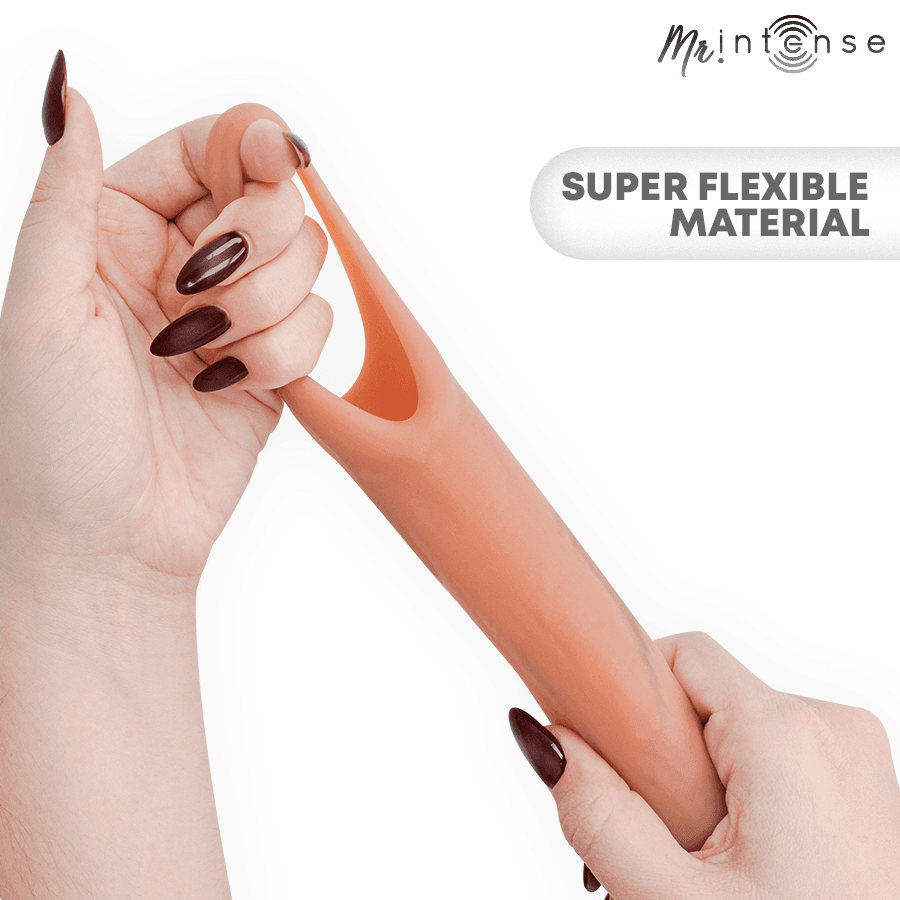 MR INTENSE - ARNOLD M ULTRA-REALISTIC VIBRATING PENIS SLEEVE 14.5 CM -Ø- 4 CM thumb 8