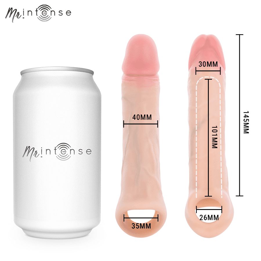MR INTENSE - ARNOLD M ULTRA-REALISTIC VIBRATING PENIS SLEEVE 14.5 CM -Ø- 4 CM thumb 6
