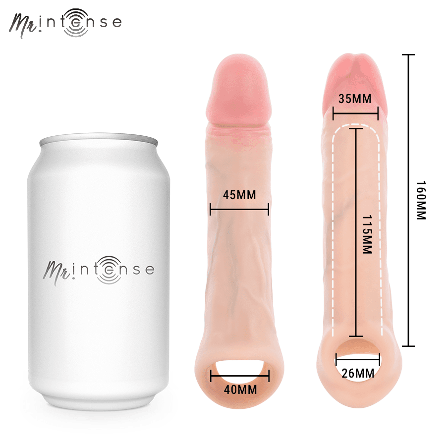 MR INTENSE - ARNOLD L ULTRA-REALISTIC VIBRATING PENIS SLEEVE REMOTE CONTROL 16 CM -Ø- 4.5 CM thumb 6