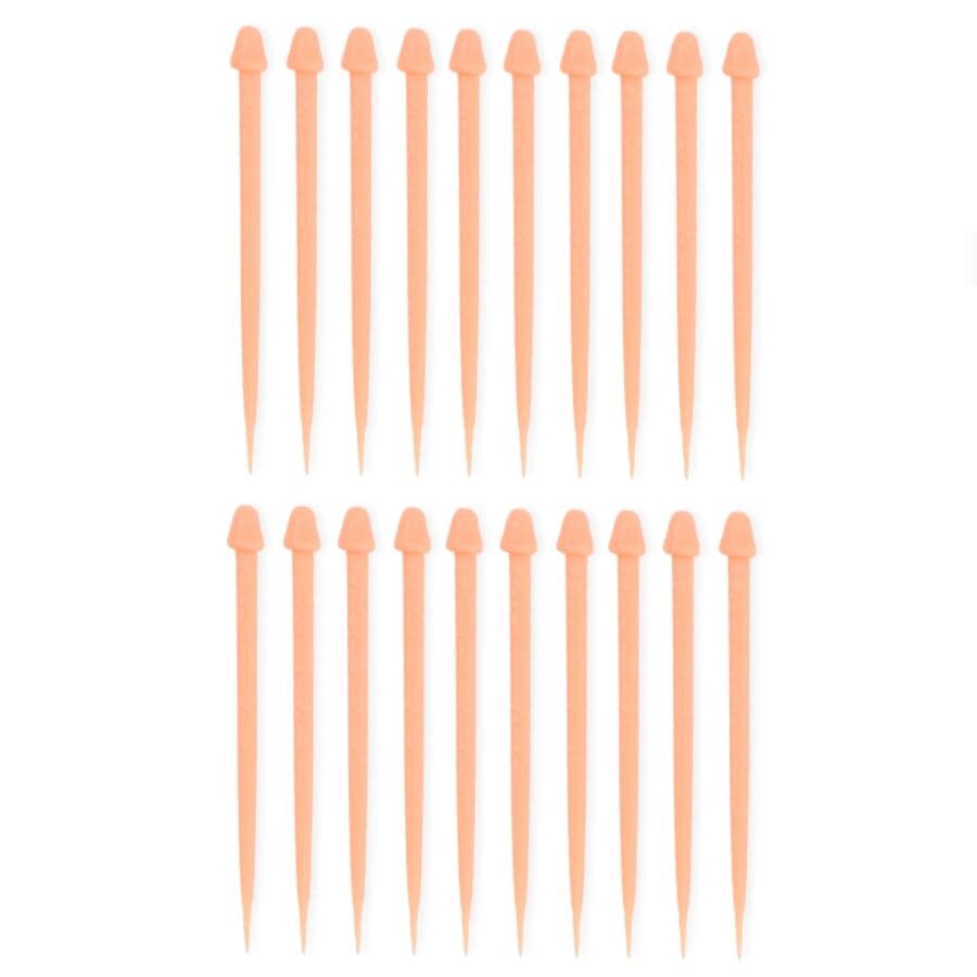 DIABLO PICANTE - PENIS SPIDERED STICKS FOR MEAT 20 UNITS