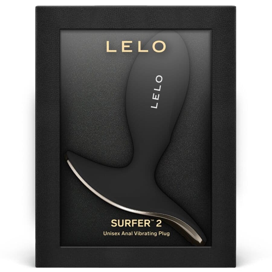LELO - SURFER 2 UNISEX ANAL VIBRATING PLUG BLACK thumb 3