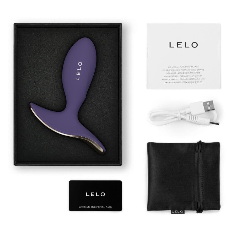 LELO - SURFER 2 UNISEX ANAL VIBRATING PLUG CYBER PURPLE thumb 4