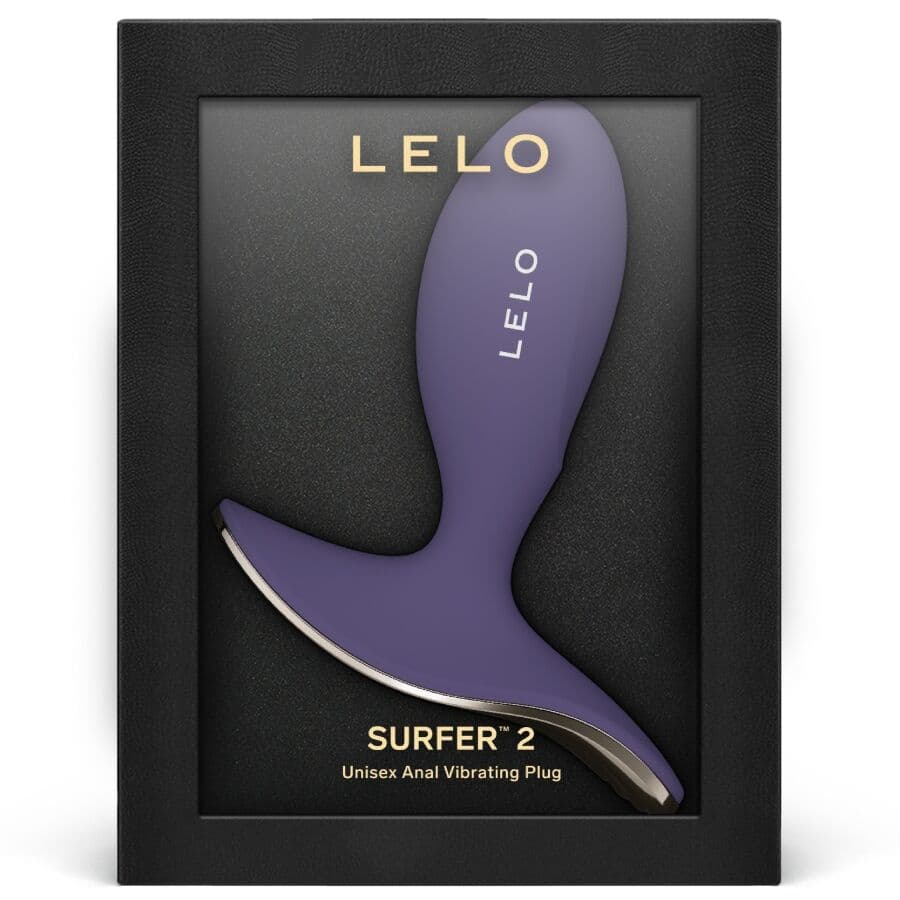 LELO - SURFER 2 UNISEX ANAL VIBRATING PLUG CYBER PURPLE thumb 3