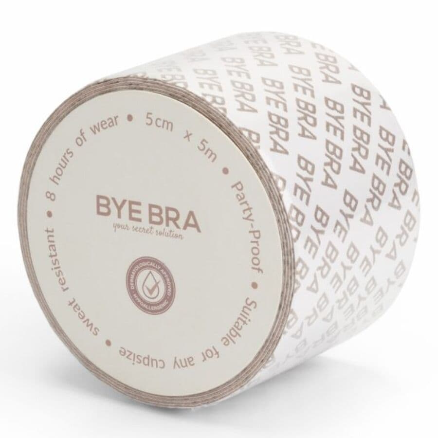 BYE-BRA - BODY TAPE DOUBLE SIDED DOUBLE SIDED TAPE BEIGE ONE SIZE 5 X 500 CM thumb 2
