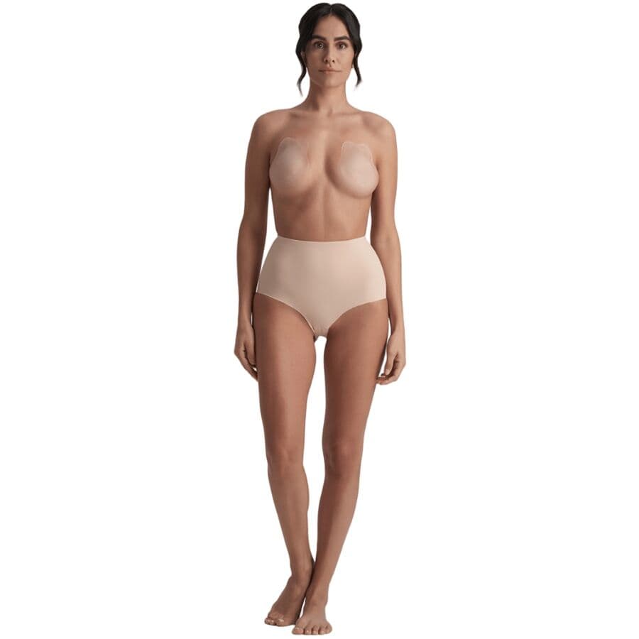 BYE-BRA - RABBIT SILICONE CUPS BEIGE SIZE M thumb 3