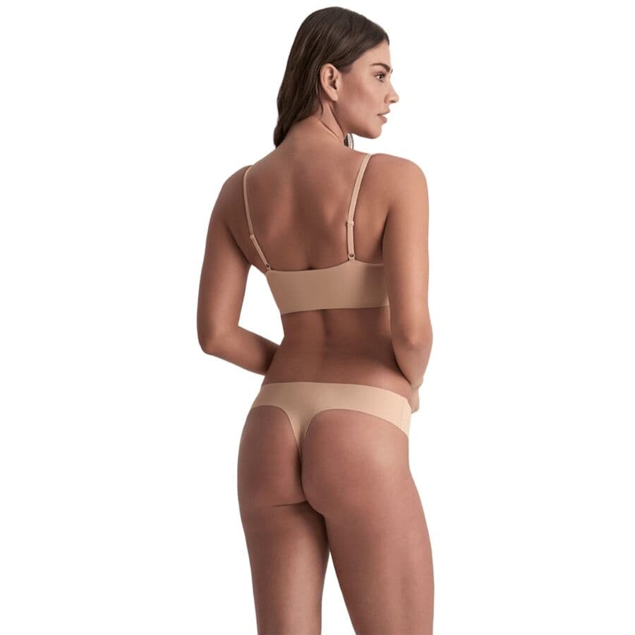 BYE-BRA - INVISIBLE THONG 2 PACK BEIGE & BLACK SIZE XXL thumb 6