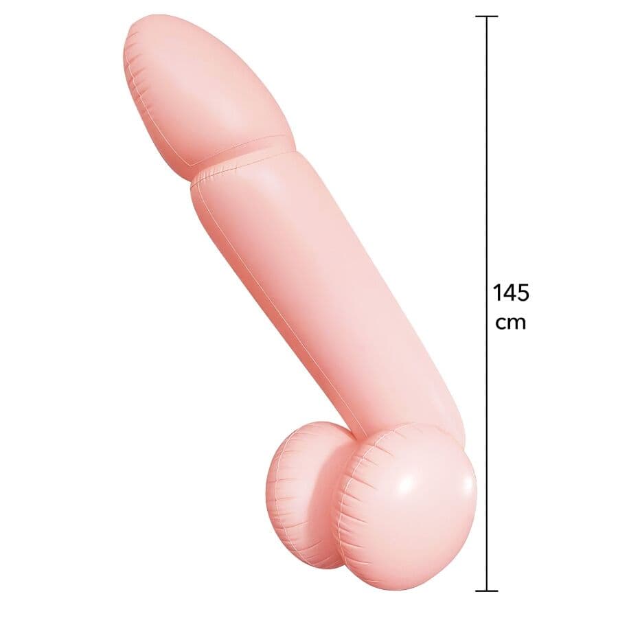 HIDDEN DESIRE - GIANT WILLY INFLATABLE PENIS 145 CM thumb 2