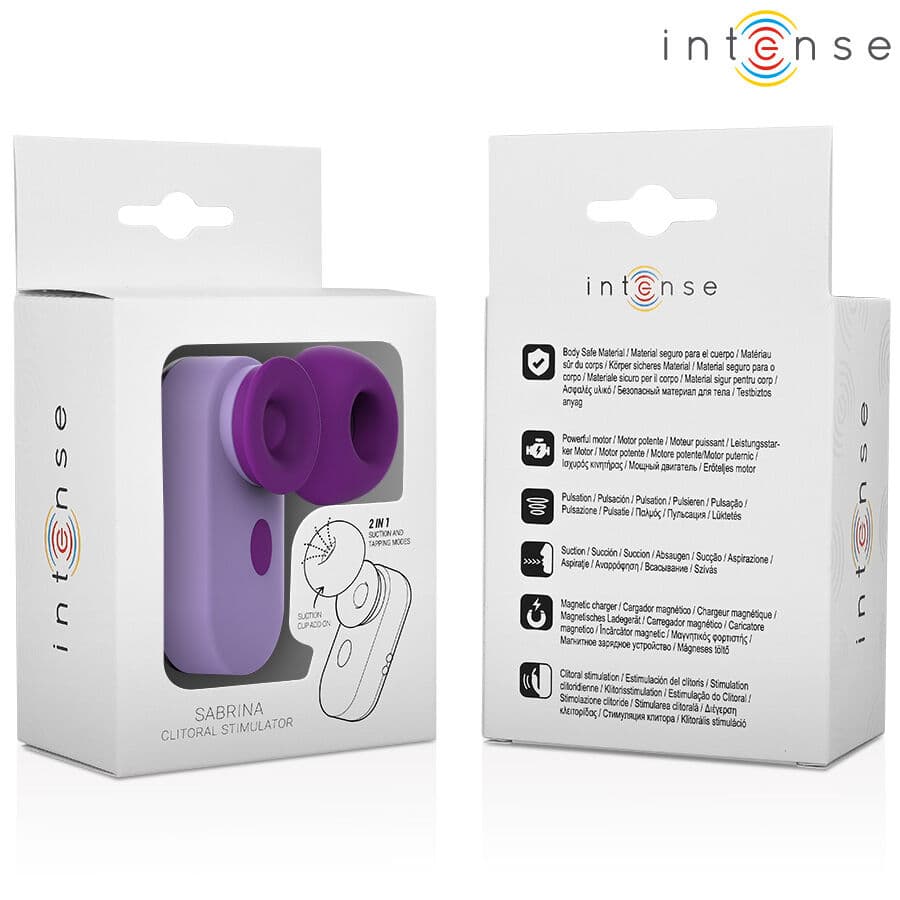 INTENSE - SABRINA CLIT STIMULATOR PURPLE thumb 7