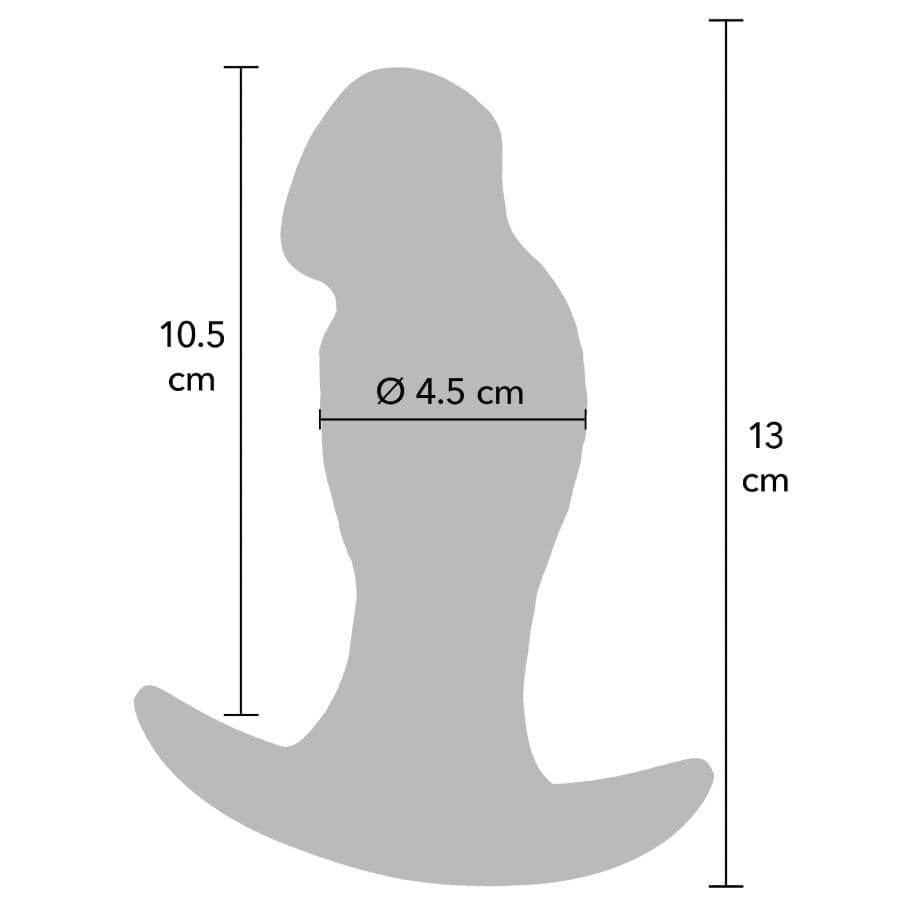 HIDDEN DESIRE - INFERNO REALISTIC BUTTPLUG 13 CM thumb 5