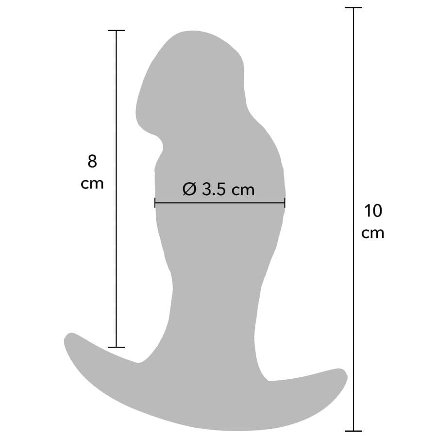 HIDDEN DESIRE - INFERNO REALISTIC BUTTPLUG 10 CM thumb 5