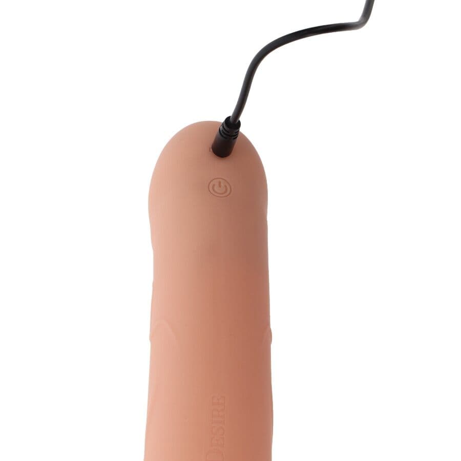 HIDDEN DESIRE - INFERNO VIBRATING PENIS SLEEVE STRAP-ON 20 CM thumb 5