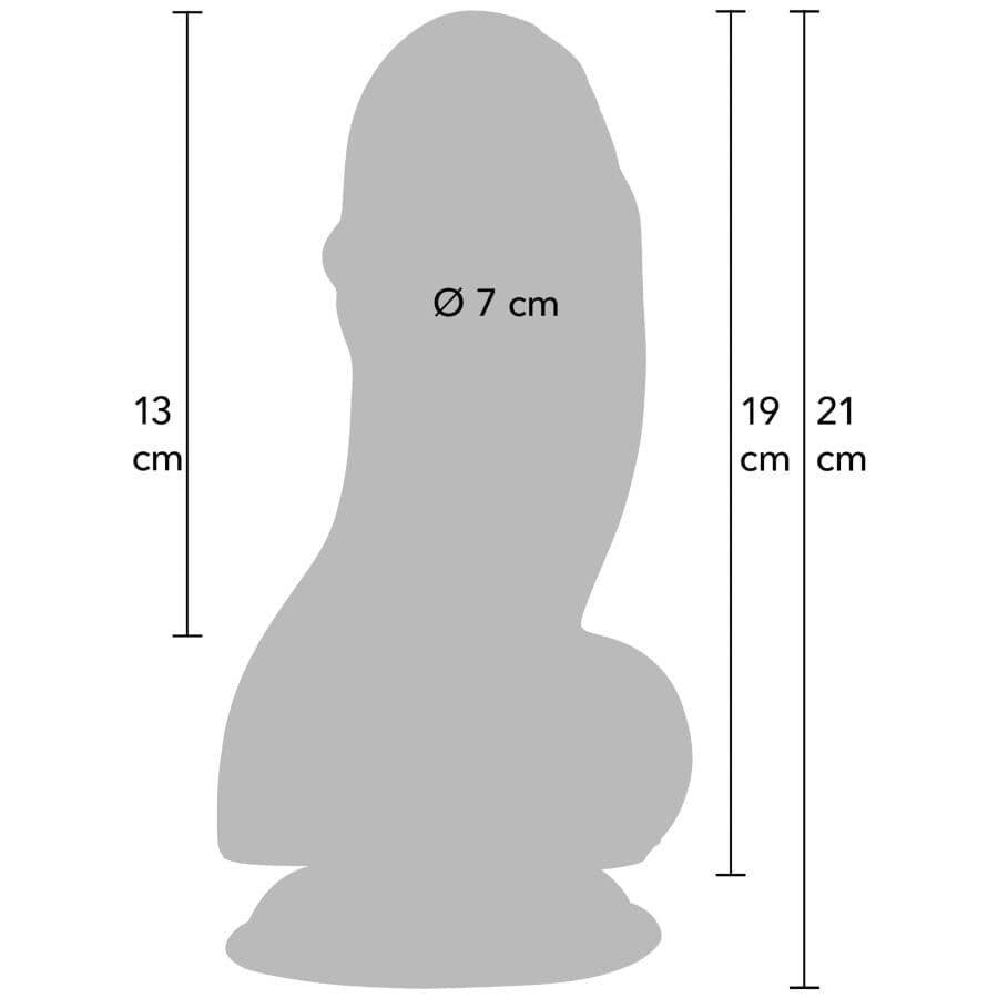 HIDDEN DESIRE - INFERNO FAT BOYS DILDO 19 CM thumb 3