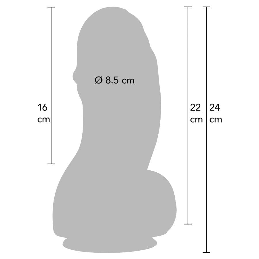 HIDDEN DESIRE - INFERNO FAT BOYS DILDO 22 CM thumb 2