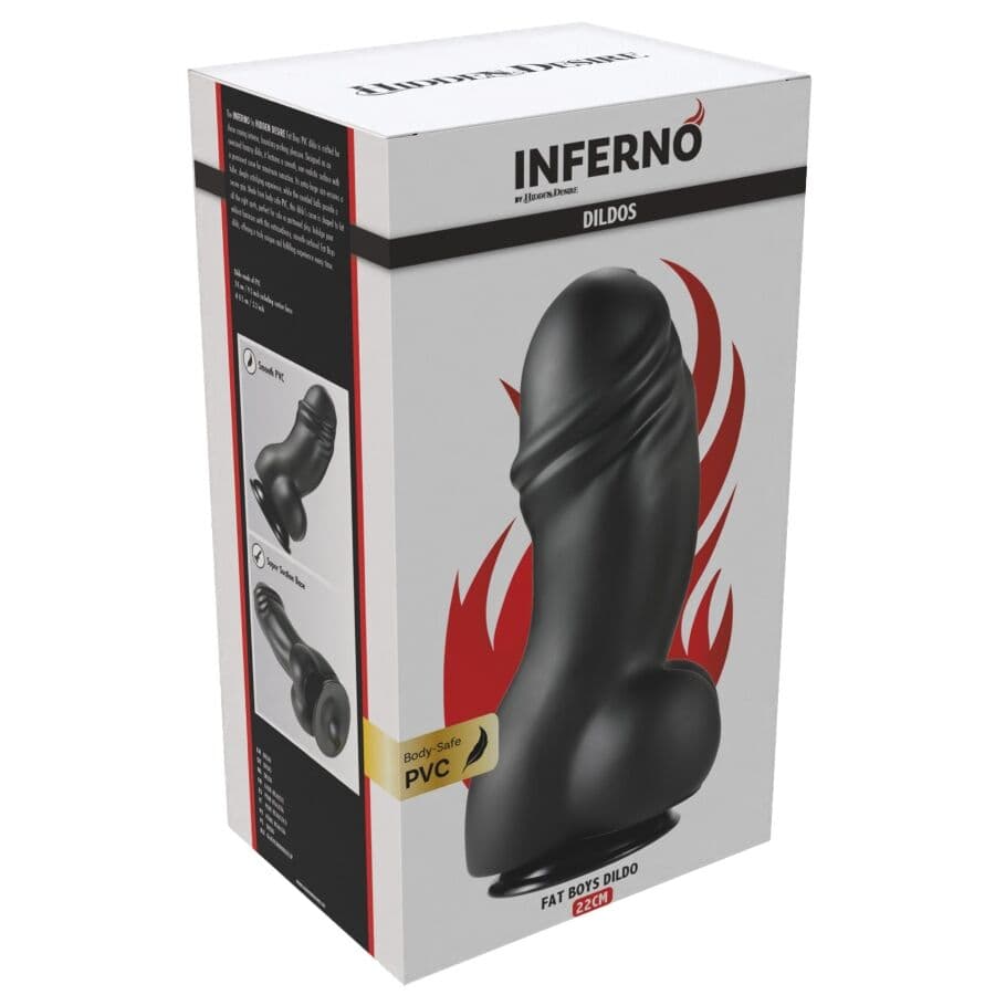 HIDDEN DESIRE - INFERNO FAT BOYS DILDO 22 CM thumb 8