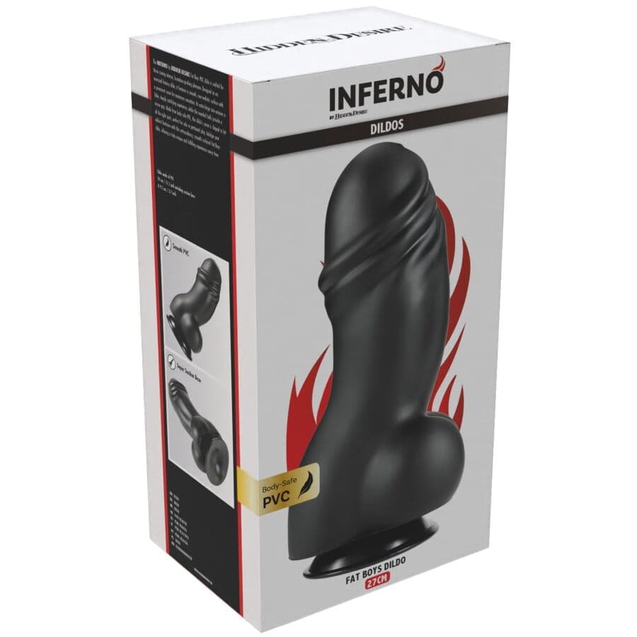 HIDDEN DESIRE - INFERNO FAT BOYS DILDO 27 CM thumb 8