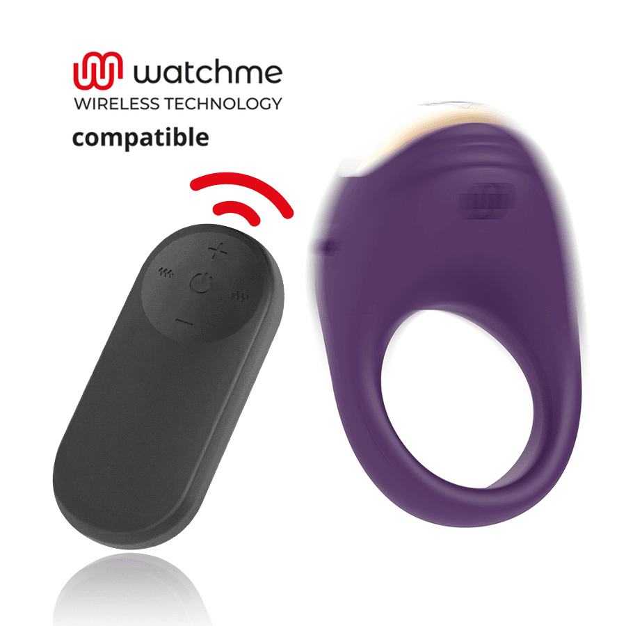 TREASURE - ROBIN VIBRATING RING + WATCHME REMOTE CONTROL thumb 1