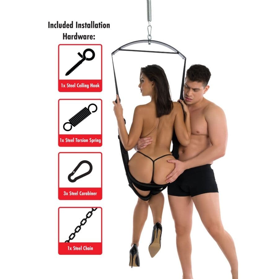 HIDDEN DESIRE - EXTREME ANCHOR LOVERS FUCK SWING thumb 3