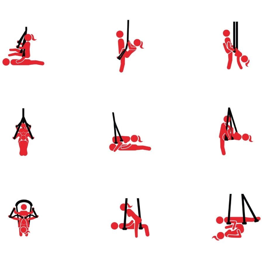 HIDDEN DESIRE - EXTREME LOVERS SWING WITH STAND thumb 7