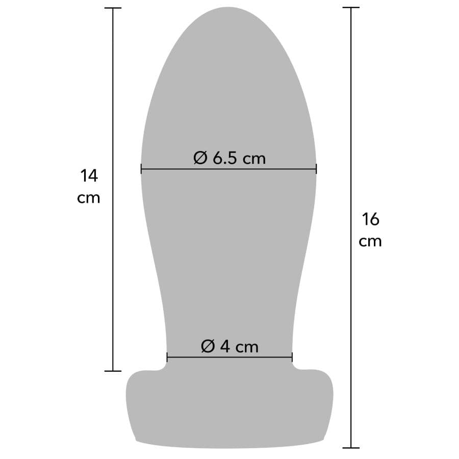 HIDDEN DESIRE - EXTREME HEAVY ANAL STRETCHER PLUG LARGE thumb 4