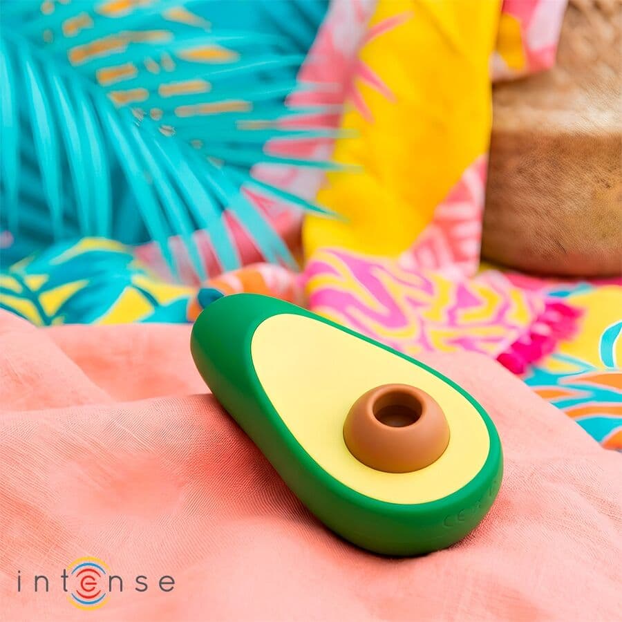 INTENSE - WAKI AVOCADO CLITORAL SUCTION STIMULATOR thumb 4