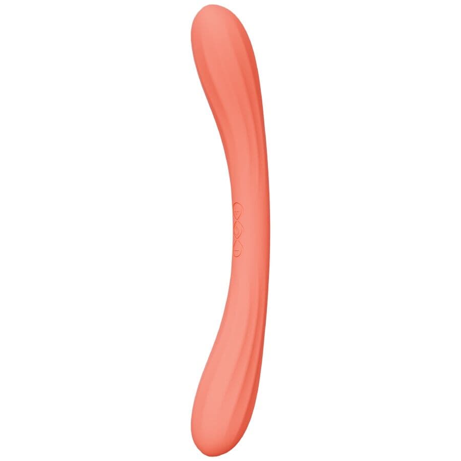 LELO - BOOMERANG DOUBLE ENDED VIBRATOR CORAL RED thumb 2