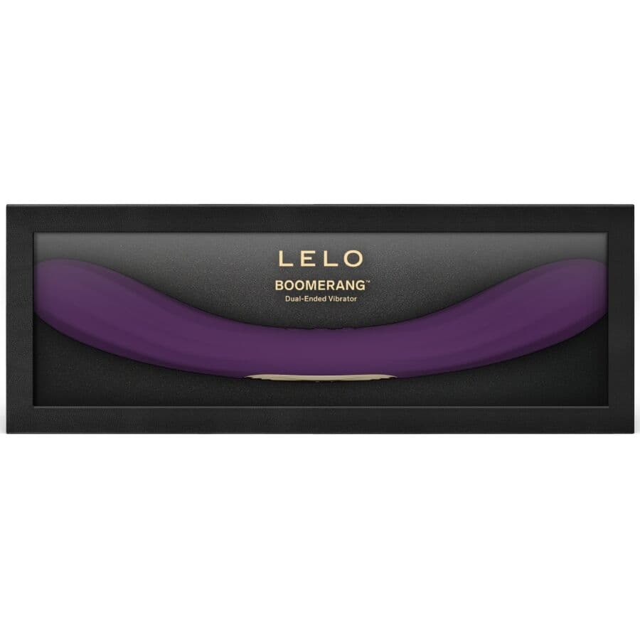 LELO - BOOMERANG DOUBLE ENDED VIBRATOR PURPLE thumb 4