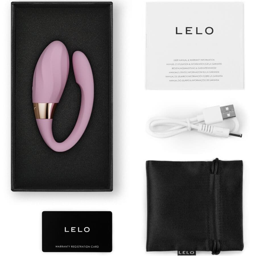 LELO - TIANI TWIST COUPLES VIBRATOR SOFT PINK thumb 2