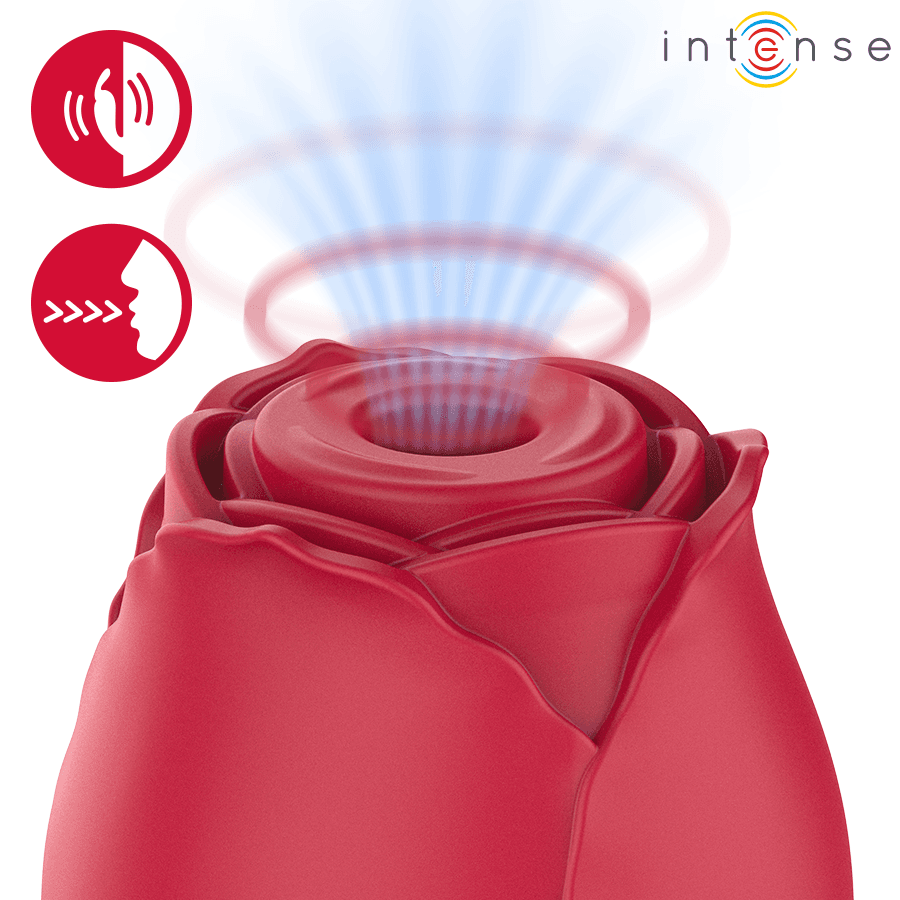 INTENSE - CAMELLIA CLITORAL SUCTION ROSE BY WAVES BORDEAUX thumb 2