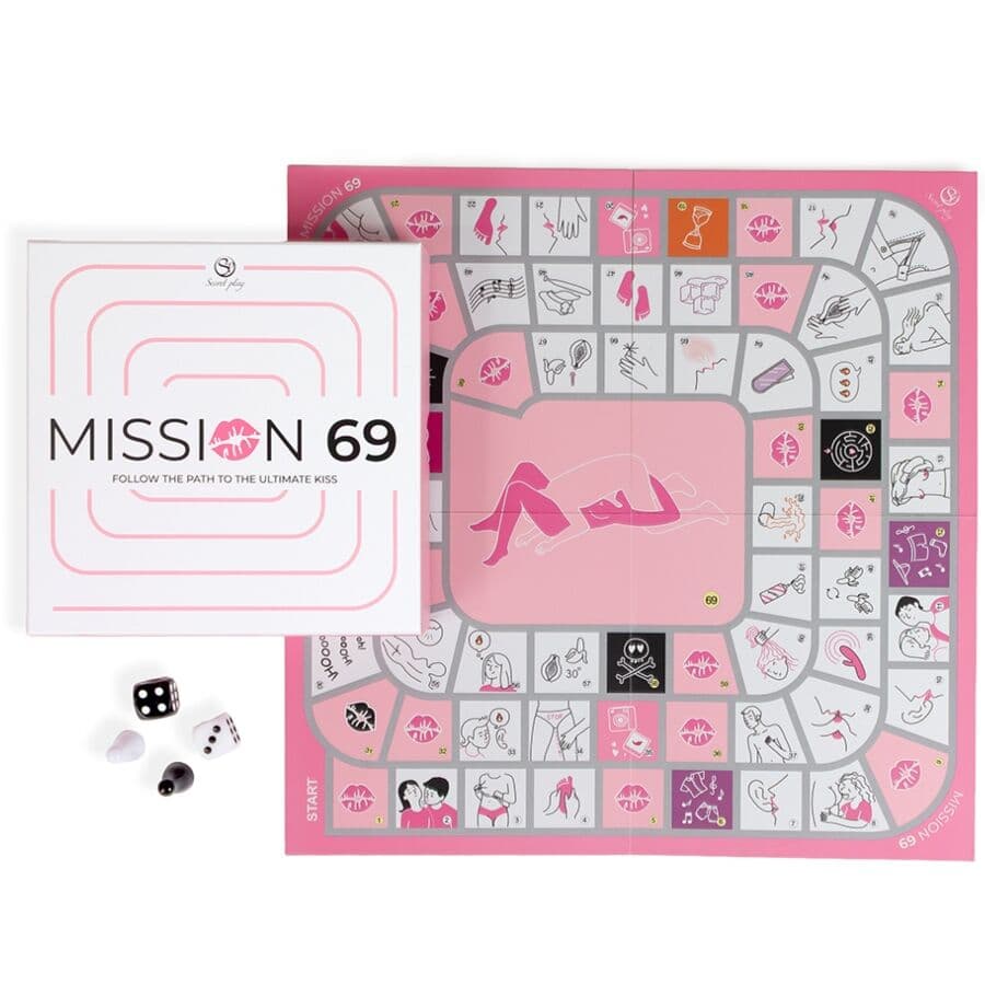 SECRET PLAY - BOARD GAME FOR COUPLES "MISSION 69" thumb 3