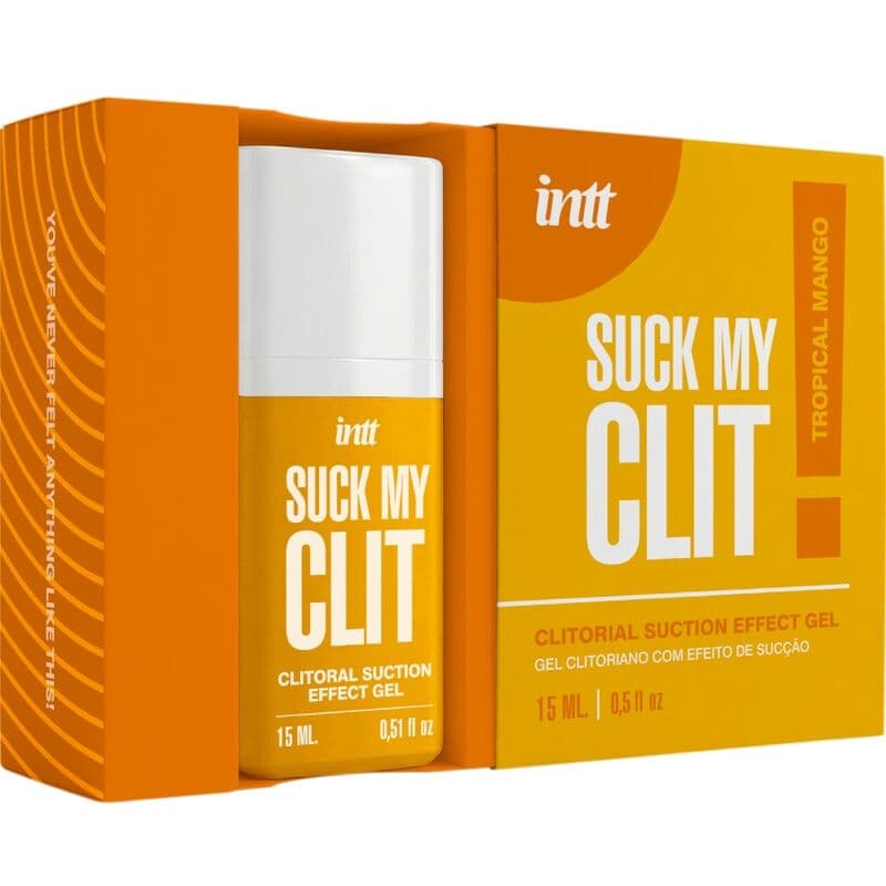 INTT -  SUCK MY CLIT SUCTION EFFECT GEL TROPICAL MANGO 15 ML thumb 3