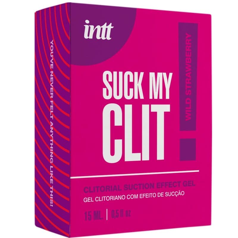 INTT - SUCK MY CLIT SUCTION EFFECT GEL WILD STRAWBERRY 15 ML thumb 4
