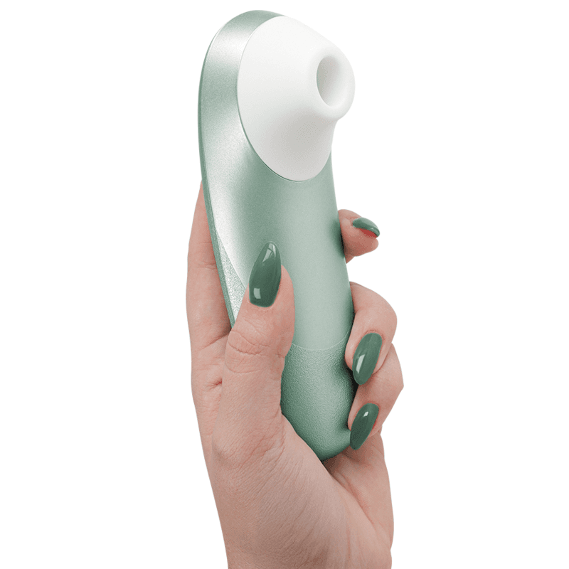 WOMANIZER - PRO VIBRANT CLITORAL STIMULATOR SAGE GREEN thumb 4