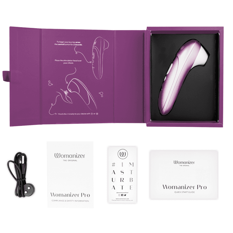 WOMANIZER - PRO VIBRANT CLITORAL STIMULATOR LILAC thumb 6