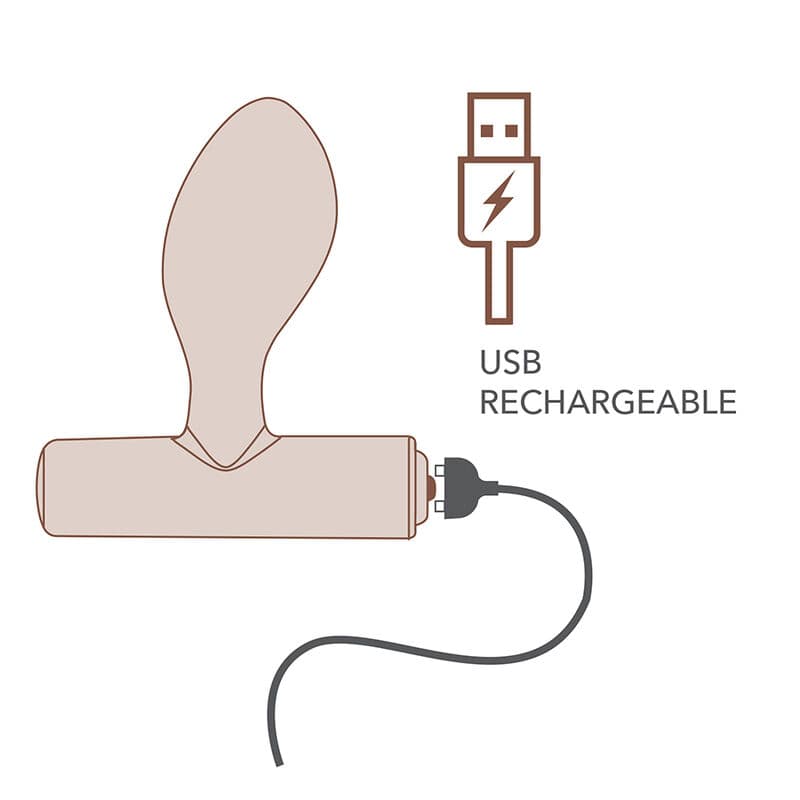 ROCKS-OFF - NOVA ORBITAL RECHARGEABLE PREMIUM & POWERFUL ANAL PLUG 16 FUNCTION BLUE thumb 11