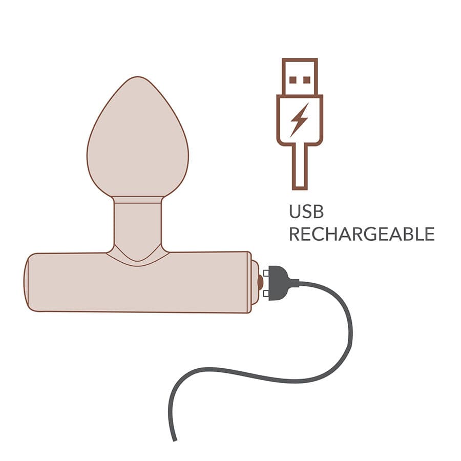 ROCKS-OFF - NOVA ASTRYX RECHARGEABLE PREMIUM & POWERFUL ANAL PLUG 16 FUNCTION PURPLE thumb 11