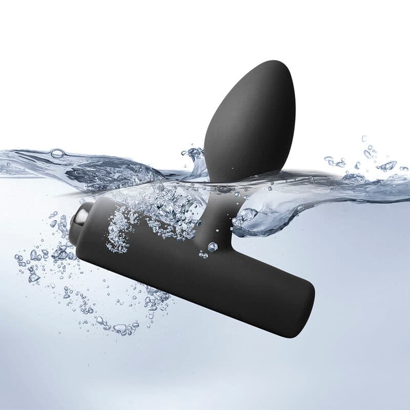 ROCKS-OFF - NOVA SOLARIS RECHARGEABLE SLIM & POWERFUL ANAL PLUG 16 FUNCTION BLACK thumb 5