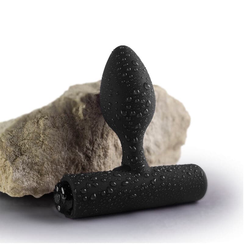 ROCKS-OFF - NOVA SOLARIS RECHARGEABLE SLIM & POWERFUL ANAL PLUG 16 FUNCTION BLACK thumb 4