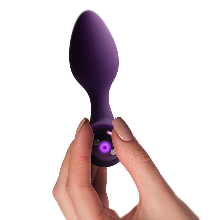 ROCKS-OFF - NOVA SOLARIS RECHARGEABLE SLIM & POWERFUL ANAL PLUG 16 FUNCTION PURPLE thumb 8