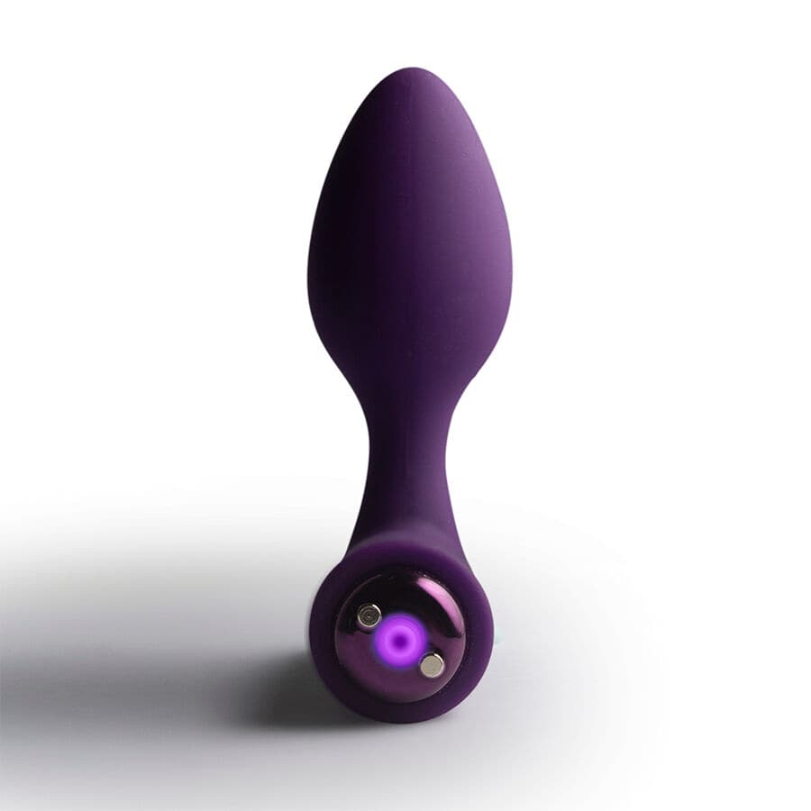ROCKS-OFF - NOVA SOLARIS RECHARGEABLE SLIM & POWERFUL ANAL PLUG 16 FUNCTION PURPLE thumb 6