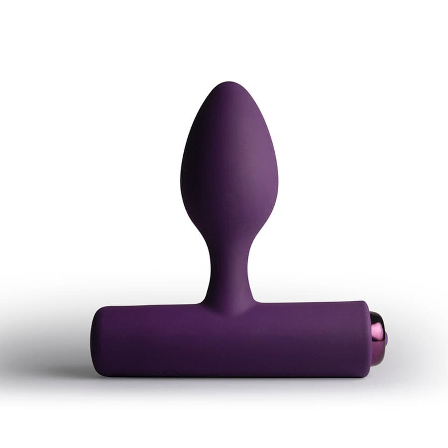 ROCKS-OFF - NOVA SOLARIS RECHARGEABLE SLIM & POWERFUL ANAL PLUG 16 FUNCTION PURPLE thumb 2