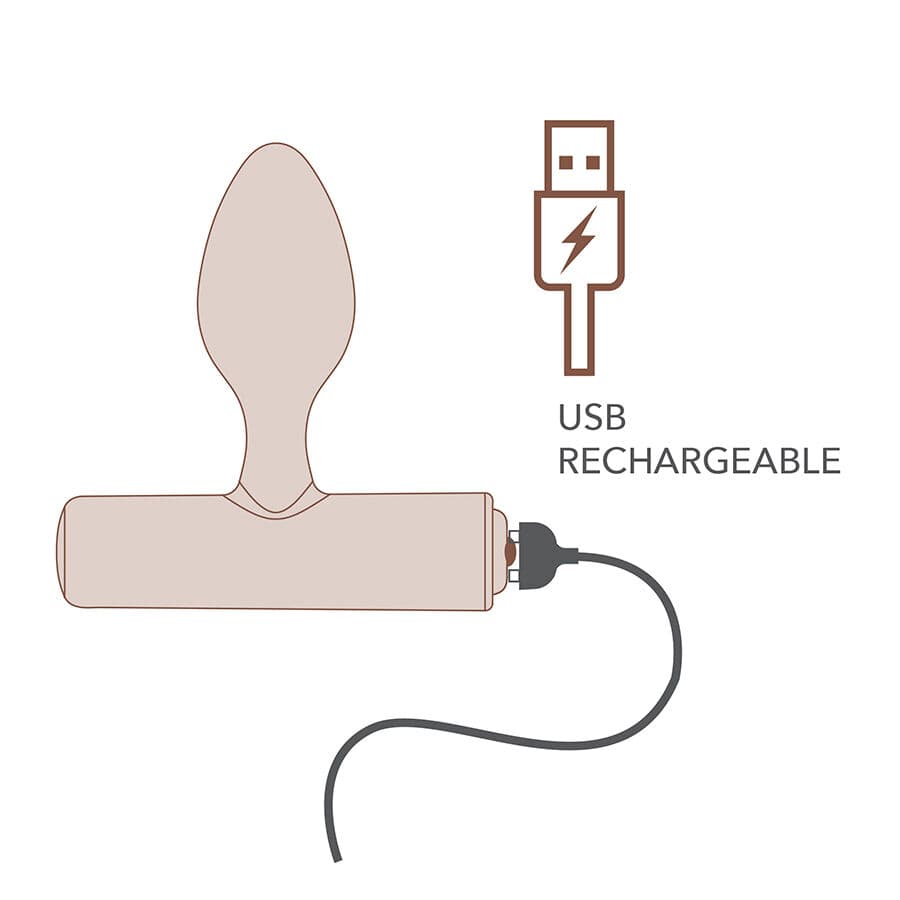 ROCKS-OFF - NOVA SOLARIS RECHARGEABLE SLIM & POWERFUL ANAL PLUG 16 FUNCTION PURPLE thumb 11