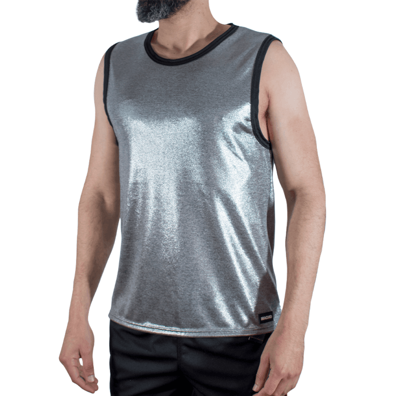 MACHO - FINE GLITTER T-SHIRT L/XL