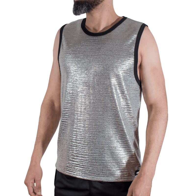 MACHO - FINE GLITTER T-SHIRT S/M